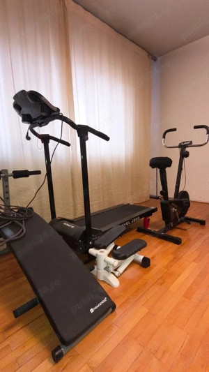 Banda alergare, bicicleta statica, stepper, banca gimnastica