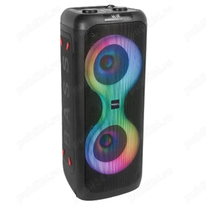Boxă portabilă Ibiza Columba700, 200W RMS cu USB SD Bluetooth   Putere și mobilitate