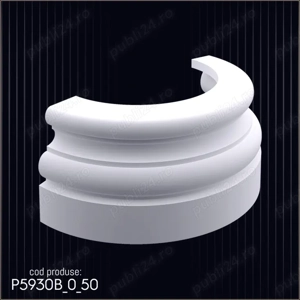 Baza de coloana din poliuretan dur pentru interior si exterior