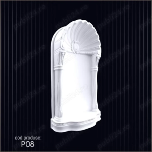 Model decorativ , nisa din poliuretan dur pentru interior si exterior
