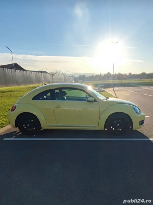 VW BEETLE 1.2 BENZINA 105 CP ,ITP NOU 2 geamuri electrice dublu climat - imagine 5