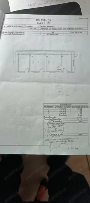 Vând casă și teren in satul,Rateșu Cauzei, județul Vaslui, amplasate la șoseaua principală. - imagine 2