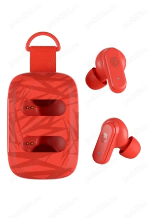 Casti SKULLCANDY Dime 3 S2DCW-S801 rosu True Wireless Bluetooth In-Ear Nou Sigilat