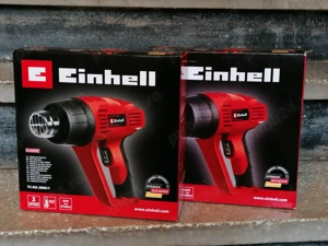 Vand doua pistoale cu aer cald Einhell,2000W cu accesorii,noi(nefolosite,sigilate)!