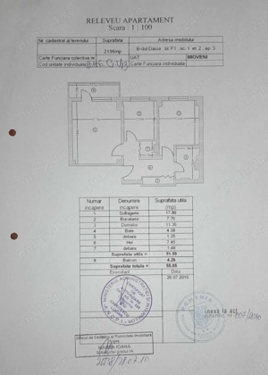Vand apartament 2 camere et2 - 73000  - imagine 4