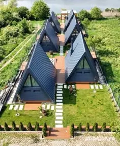 cabane din lemn tip A