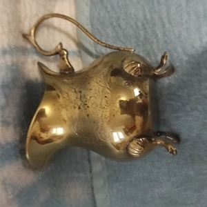 Ceainic vintage din bronz 