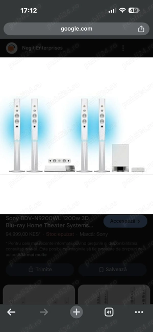 Sistem audio Sony 5.1