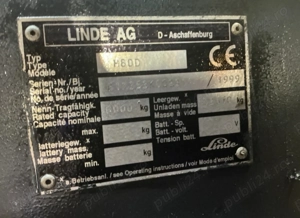 Vând stivuitor linde H8 - imagine 6