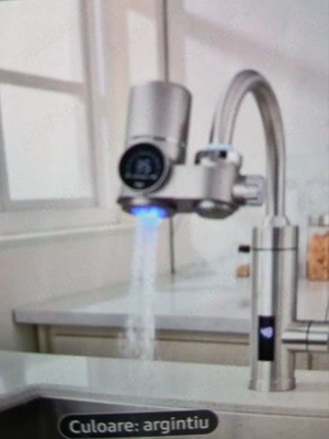 Filtru purificator de apa potabila pentru robinet cu afisaj LED