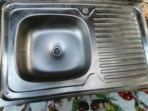 Donez chiuveta inox și saltea 