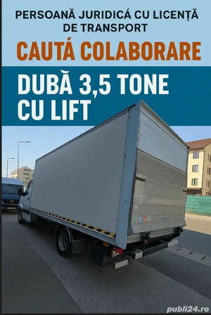 Caut colaborare cu firme pentru transport national