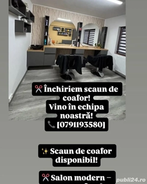 inchiriem post coafura