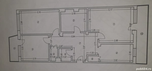 Vand apartament 3 camere Husi