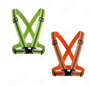 Bretele vesta reflectorizanta sport bicicleta one size reglabile