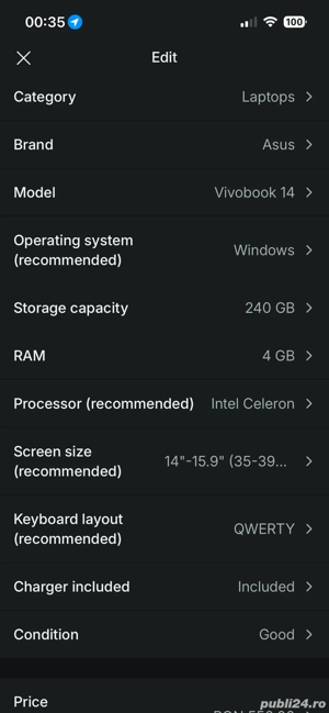 vand laptop Asus Vivobook E410 - imagine 6