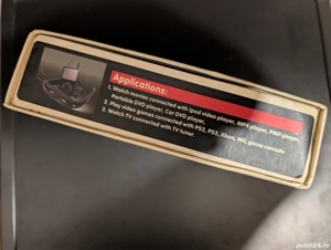 EXCLUSIV VINTAGE ochelari cu ecran LCD color de 50 de inch