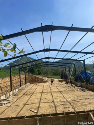 vând hală metalică de pe stoc la preț de producător  - imagine 5
