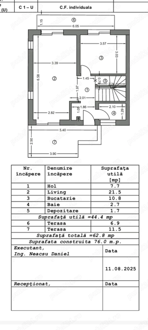 FARA COMISIOANE casa eleganta 5 camere 3 bai P+1+ M incalzire pardos LA CHEIE  - imagine 9