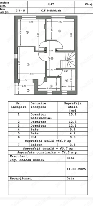 FARA COMISIOANE casa eleganta 5 camere 3 bai P+1+ M incalzire pardos LA CHEIE  - imagine 8