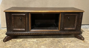 Comoda Vintage din lemn Stil Neo Baroc cu elemente sculptate