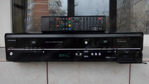 Combo FUNAI TD6D-M100 dvd recorder + HDD 500 Gb + video recorder,Usb,Hdmi,telecomanda,cabluri - imagine 2