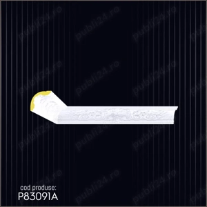 Cornisa decorativa din poliuretan dur pentru interior si exterior