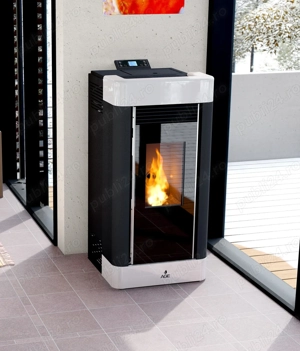 Soba cu aer ventilat pe peleti - GIULY 11