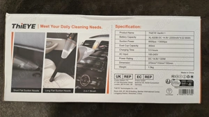 Aspirator auto cu acumulator ThiEYE - Stare Noua - imagine 2