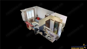 Tur 3D! Mica rezidenta,luminoasa,mobilata, accesorizata,loc parcare,Tractorul, Brasov - imagine 11