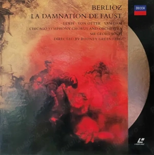 2 Bucati Laserdisc  impecabile  - La Damnation De Faust  - Hector Berlioz 