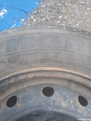 Vand roata 14" cu anvelopa de vara 175/65/R14 82T - imagine 2