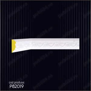 Bagheta decorativa din poliuretan dur pentru interior si exterior