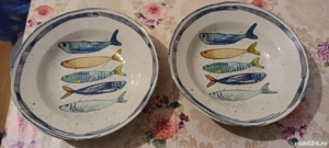 farfurii adanci cu desen pesti 