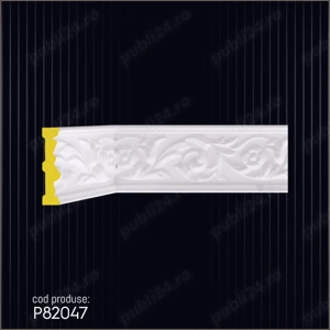 Bordura de brau cu model din poliuretan dur pentru interior si exterior