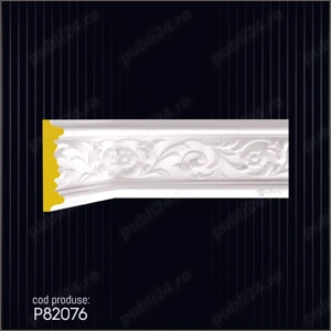 Bordura de brau cu model din poliuretan dur pentru interior si exterior