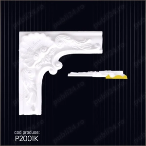 Coltar bordura simpla din poliuretan dur pentru interior si exterior