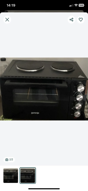 Cuptor electric GORENJE OM30GBX, 30l, 1500W, negru-argintiu - imagine 2