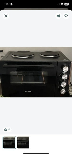 Cuptor electric GORENJE OM30GBX, 30l, 1500W, negru-argintiu