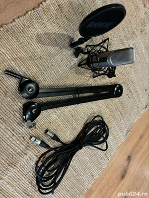 Microfon profesional  Rode NT2-A cu condensare, kit complet - imagine 3