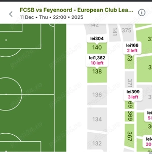 Vand 2 bilete vip1 Steaua vs feyenoord 