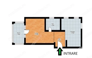 Garsoniera decomandata etaj 1 cu balcon si loc parcare in zona de Vest - imagine 7