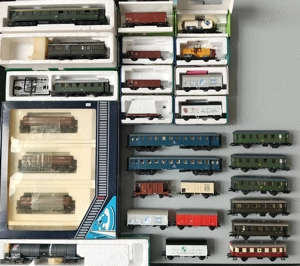 Vagoane marfa trenulet electric H0 Sachsenmodelle