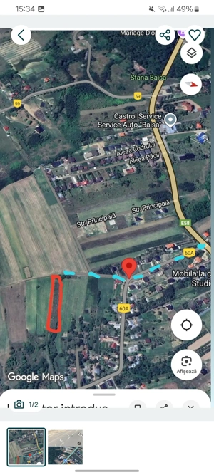 Vand Teren Manastirea Doamnei Intravilan 