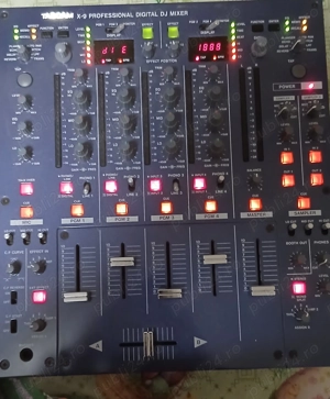 Tascam x9 mixer și Denon DNS 5000