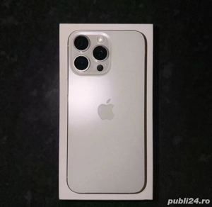 Iphone 15 pro max white 512GB CA NOU