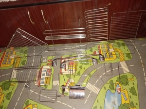 Etajere bucătărie baie cromate - imagine 3