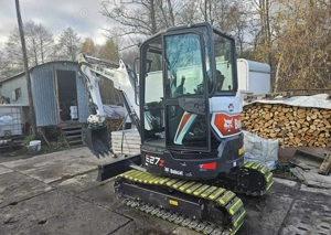 Bobcat E27z   Mini-excavator 2024 cu doar 13 ore de funcționare - imagine 2