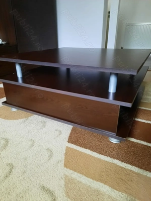Masuta cafea culoare wenge  - imagine 3