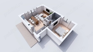 Apartament nou 45 m | Comision 0% - 1250 euro mp - TVA INCLUS - imagine 2
